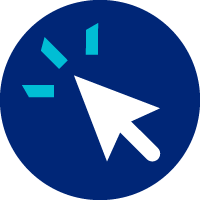 Illustration: computer pointer being clicked